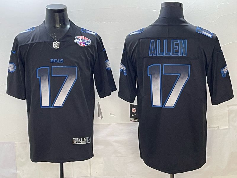 Men 2025 Buffalo Bills #17 Allen black Limited Nike NFL Jersey style 023->buffalo bills->NFL Jersey